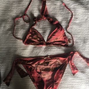 Lucky Brand tie-dye bikini